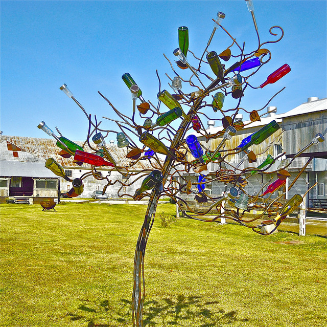Credit for this Bottle Tree : S. Dwyer